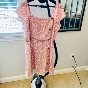 Pink Floral Dress Never Worn